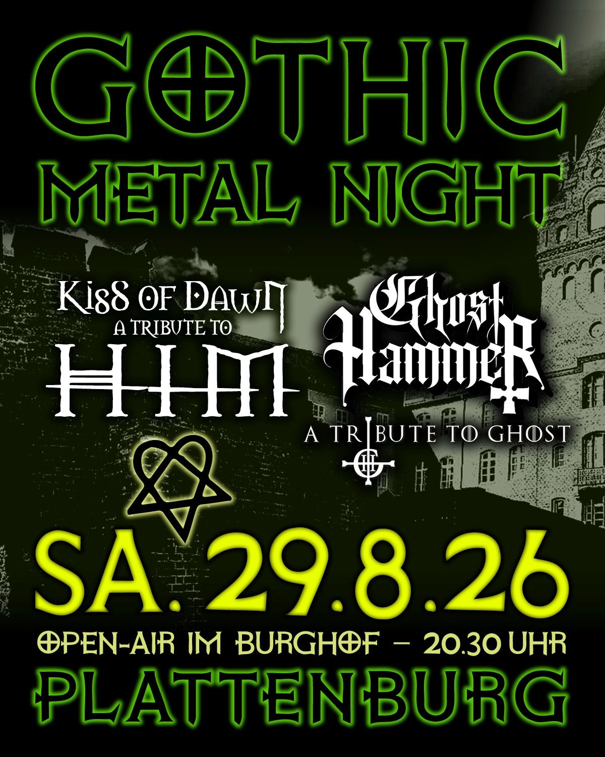 Event in der GothicMetalNight von Burgcafe