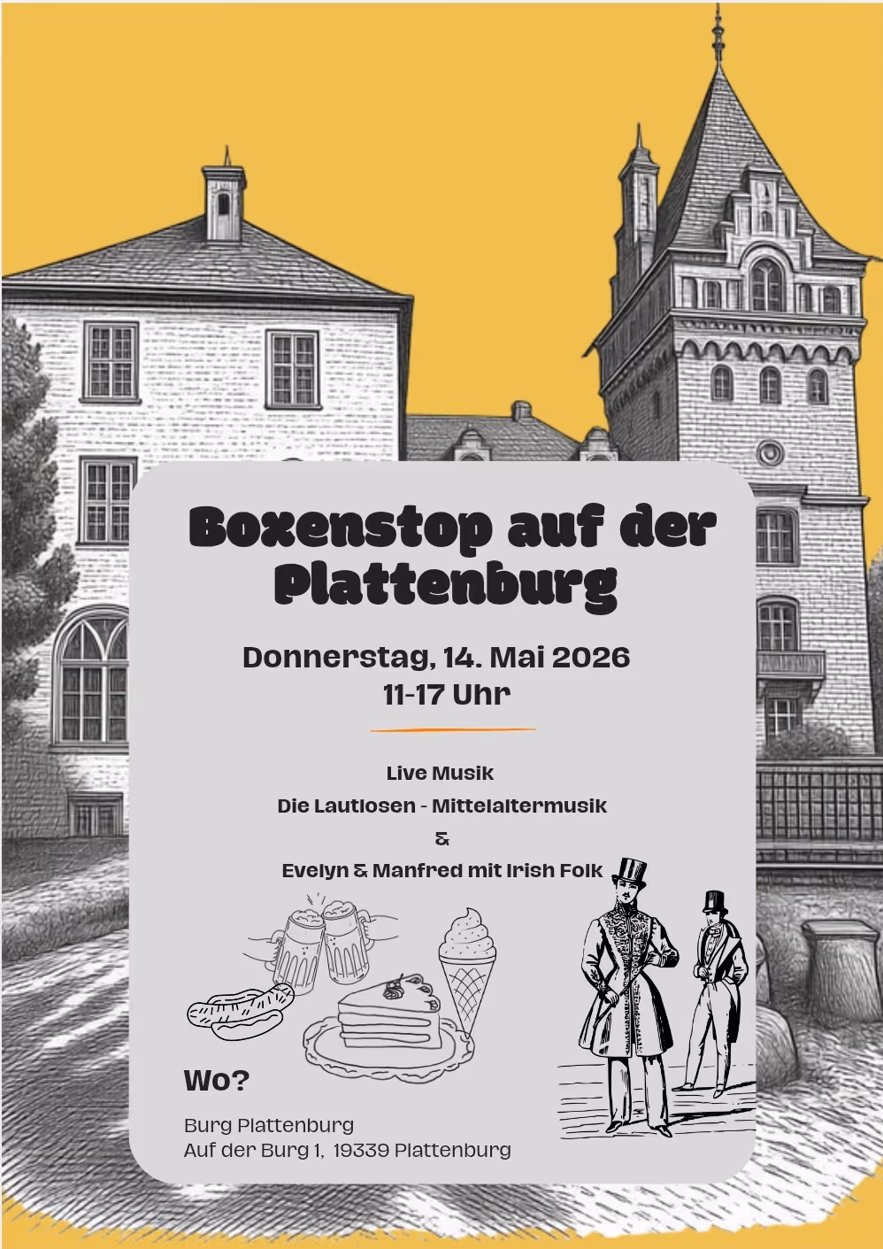 Veranstaltung im Oldtimertreffen von Burgcafe