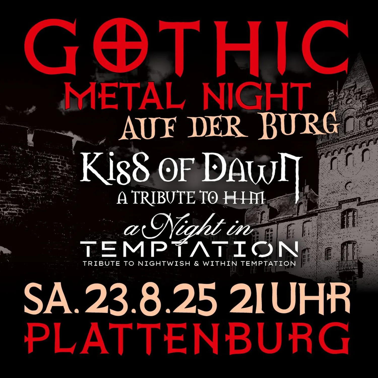 Event in der GothicMetalNight von Burgcafe