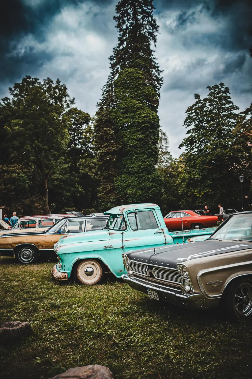 Oldtimertreffen von Burgcafe